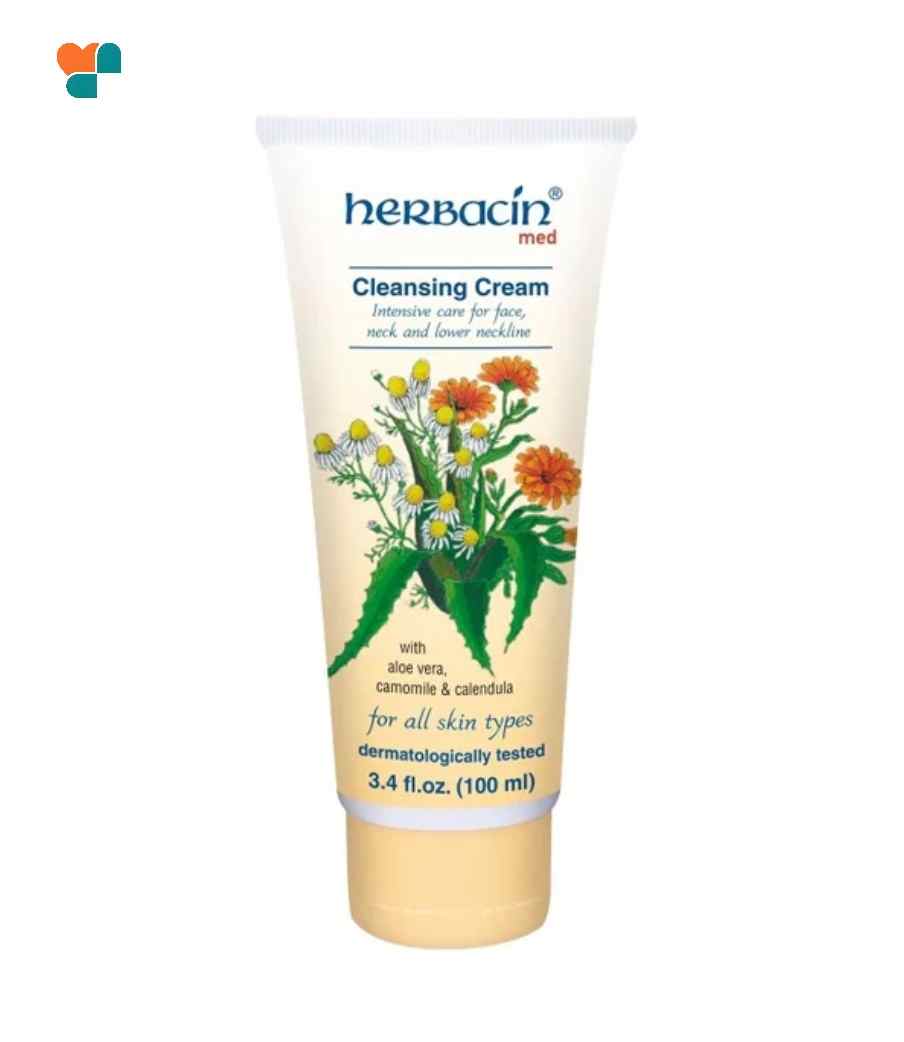 Crème Nettoyante Herbacin Med 100 ml