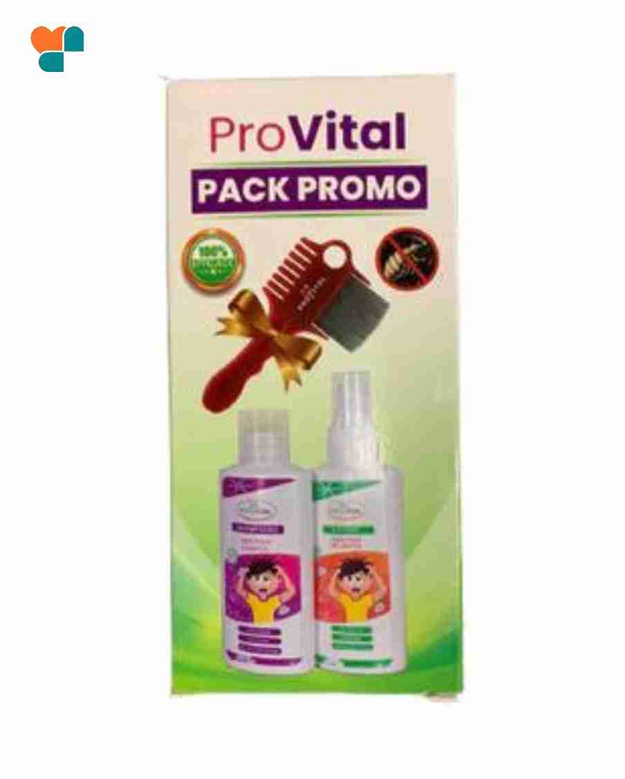 Pack Traitement Poux - Peigne, Lotion et Shampoing